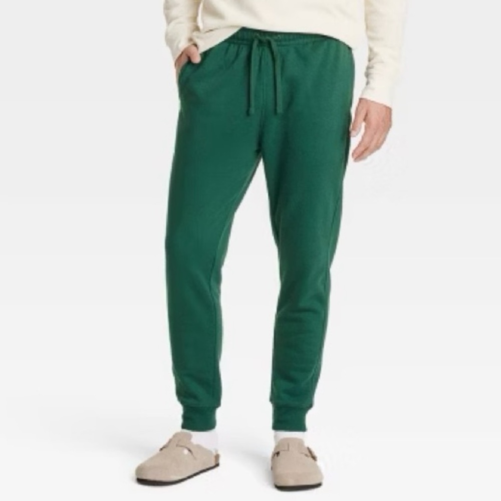Goodfellow & Co Green Every Wear Fleece Jogger Pants